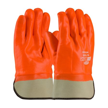 Pip Premium PVC Dipped Glove w/Interlock/Jersey Liner and Smooth Finish - Insulated & Waterproof, 12PK 58-7305